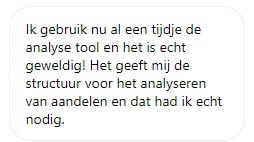Review 1 Aandelen Analyse Tool Pro